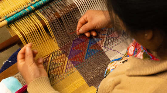 Atelier : Tissage