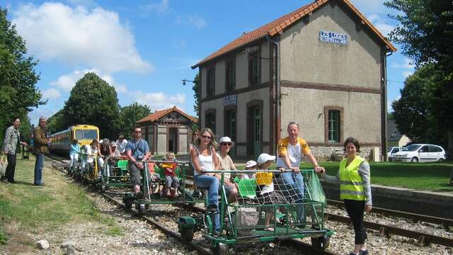 Vélo-Rails et Train Touristique Etretat Pays de Caux