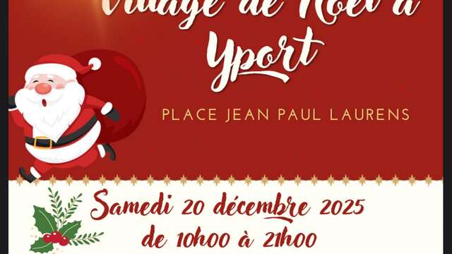 Village de Noël à Yport