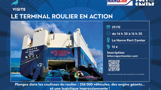 Visite guidée : Le terminal roulier en action