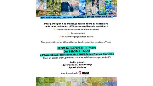 Challenge - Ensemble nous sommes Monet 2026