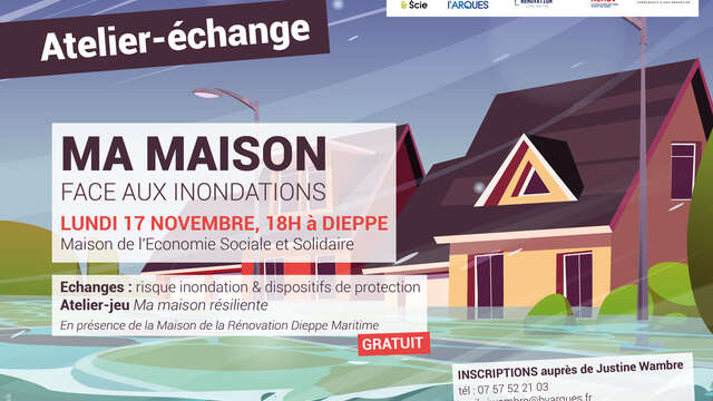 [Atelier-échange] Ma maison face aux inondations