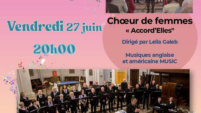 Concert Accord'Elles et Maurice Duruflé et son ensemble vocal