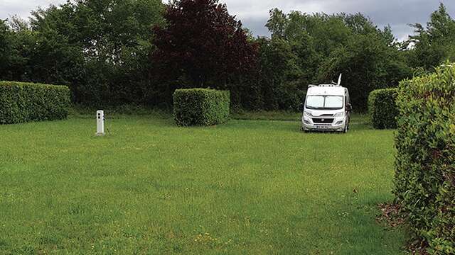 Aire camping-car park de La Bruère sur Loir