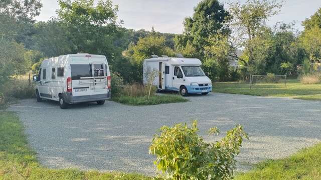 Aire de stationnement camping-car