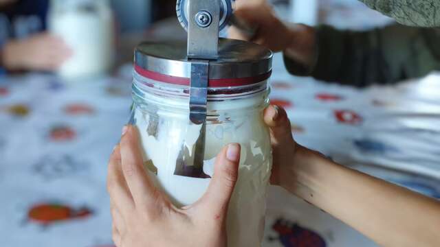 Atelier - Fabrique ton beurre !