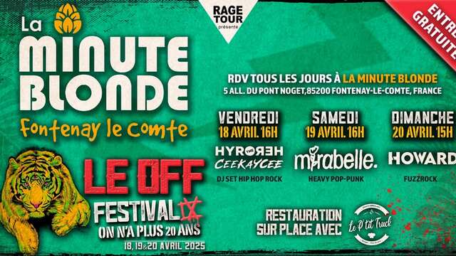 Le OFF "Festival On n'a plus 20 ans" - La Minute Blonde