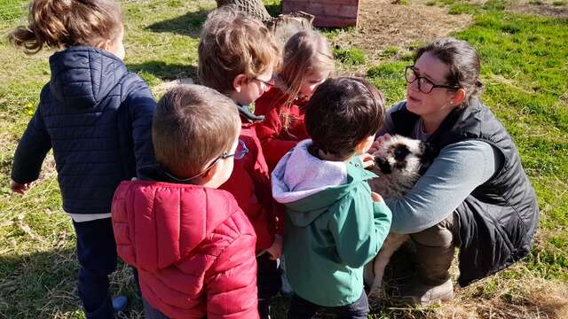 Atelier p'tit paysan à la Ferme aux 5 Chemins - Le Bourg-d'Iré