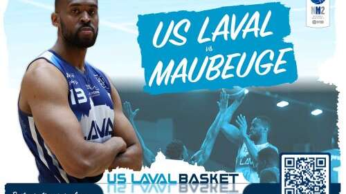 Match de Basket Nationale 2 : USL vs Maubeuge // Salle d'Hilard