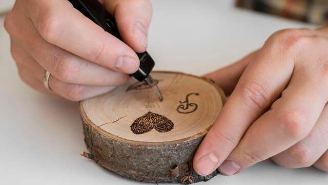 Atelier créatif : Graver la matière