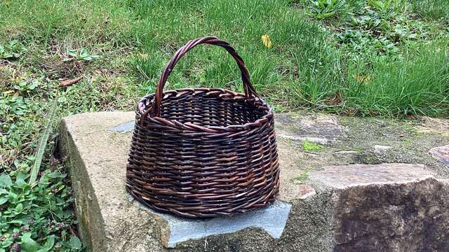 Stage de vannerie : petit panier rentrant