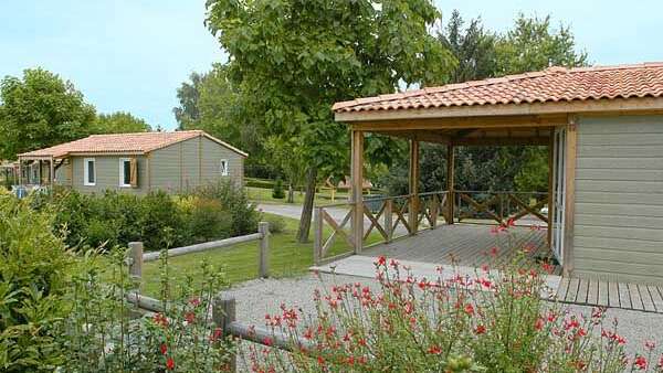 Chalets du camping de la Glane