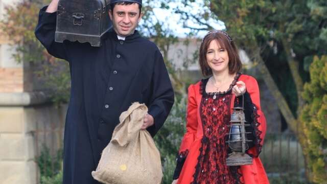 VISITE THEÂTRALISEE EN COSTUME D’EPOQUE À RENNES-LE-CHÂTEAU