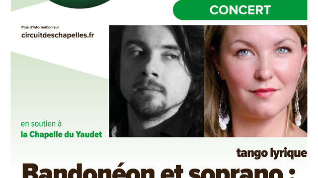 Bandonéon et soprano, l'âme du tango en scène - Circuit des Chapelles