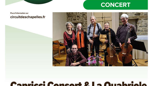 Capricci Consort & La Quabriole - Musiques profanes au temps d’Anne de Bretagne - Circuit des Chapelles