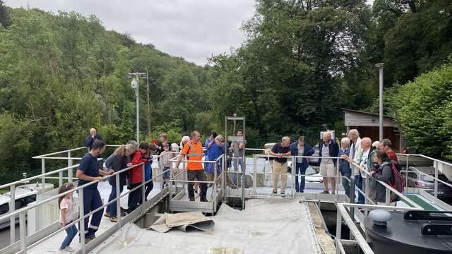 Visite de l’usine de potabilisation de Traou Long - Léguer en fête