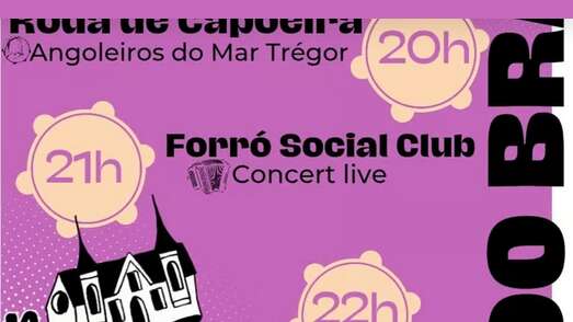 Soirée Do Brasil - Angoleiros do Mar Trégor + Forro Social Club