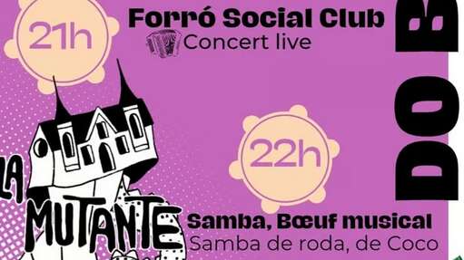 Soirée Do Brasil - Angoleiros do Mar Trégor + Forro Social Club