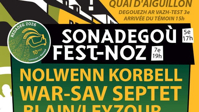 Concert et Fest-Noz Redadeg Lannuon 2026