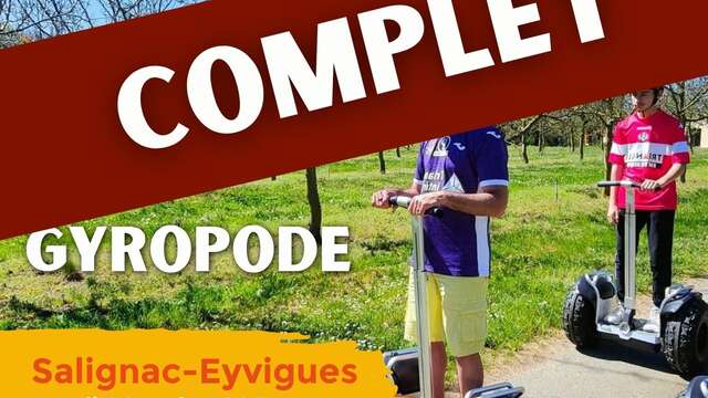 ÉTÉ ACTIF : Gyropode à Salignac-Eyvigues