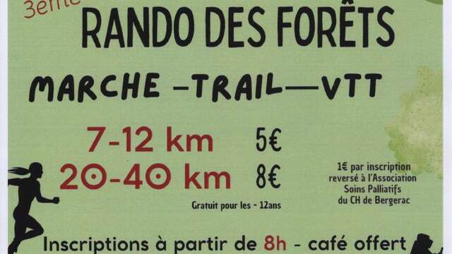 3ème Rando des forêts: