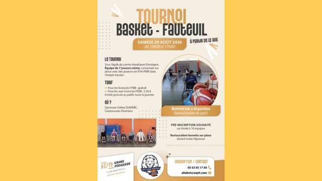 Tournoi de basket-fauteuil