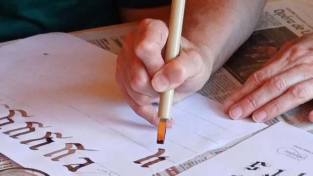 Atelier calligraphie "Le bel alphabet du Fanal"