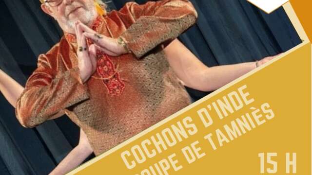 Théâtre « Cochons d’Inde » par la troupe de Tamniès