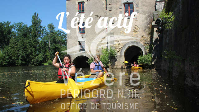 Eté actif - canoë sur l'Auvézère