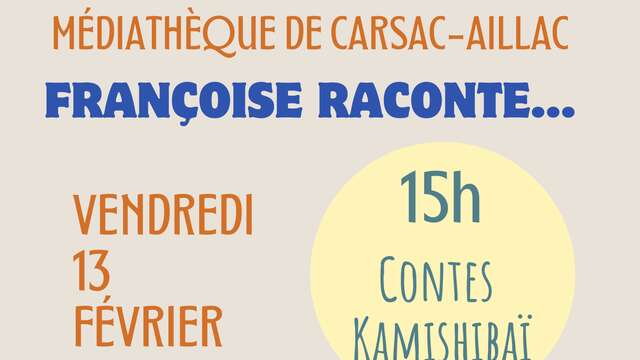 Françoise raconte… Contes Kamishibaï