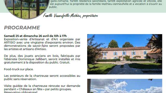 Châteaux en Fête - Maison Nathis