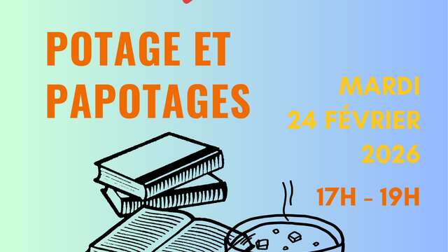Club de lecture Potage et Papotages - Médiathèque Carsac-Aillac