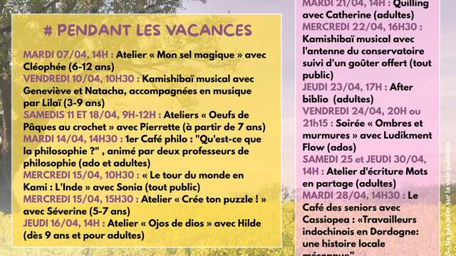 Atelier "Créé ton puzzle"