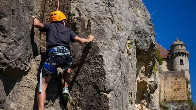 Été actif - escalade en falaise