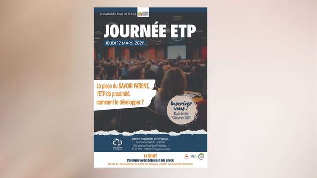 Conférence Éducation thérapeutique des patients