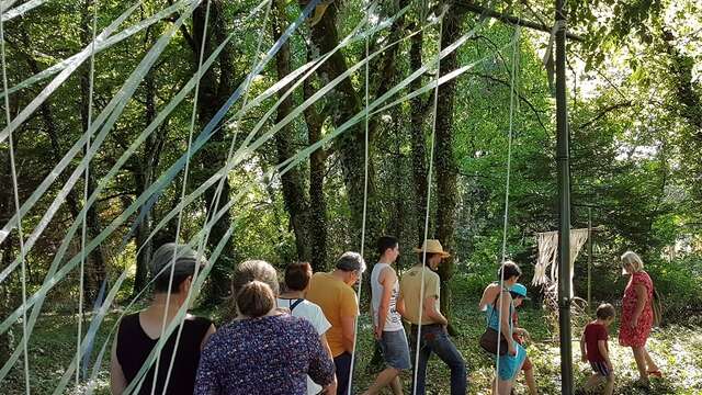 Promenade-découverte au jardin d'hélys-oeuvre