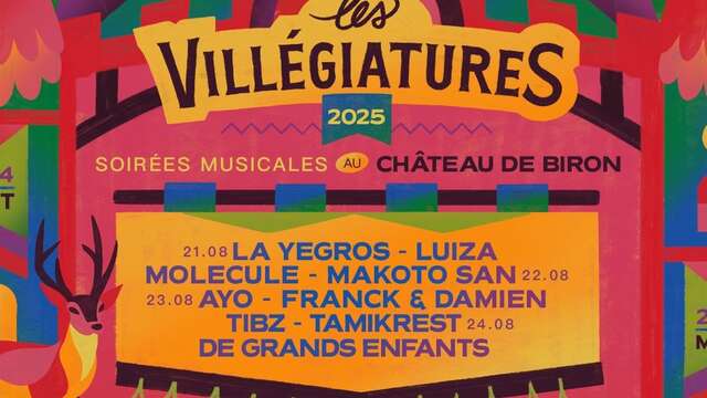 Les Villégiatures au Château de Biron