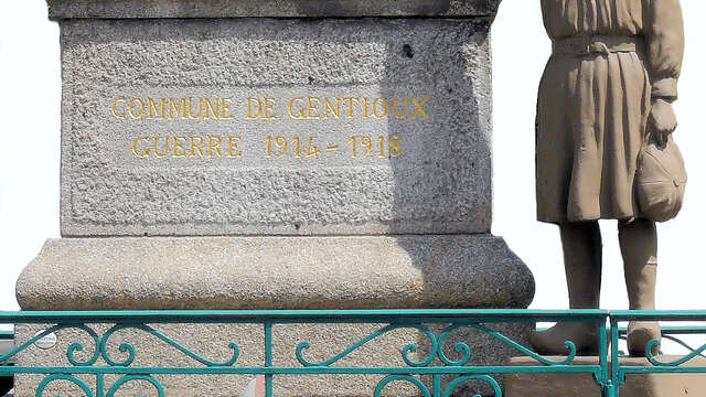 Monuments aux morts de Gentioux