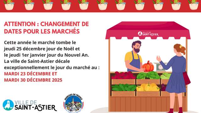 Marché de Saint-Astier