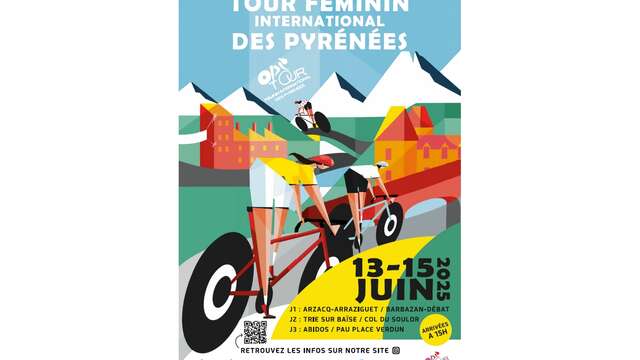 Tour féminin international des pyrénes: Etape Abidos - Pau