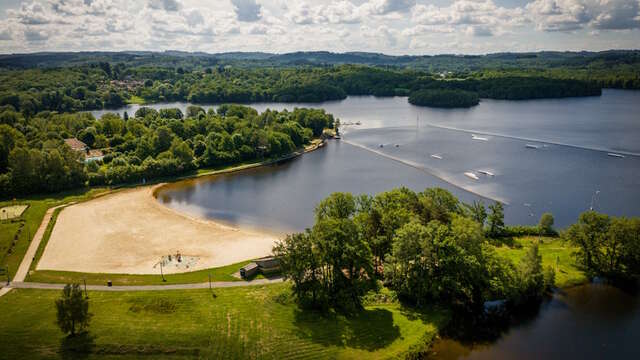Plage de Fréaudour du Lac de Saint-Pardoux