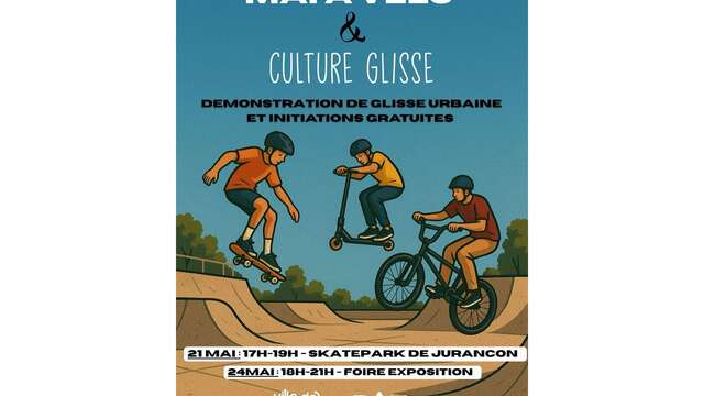 Démonstration et initiation glisse urbaine