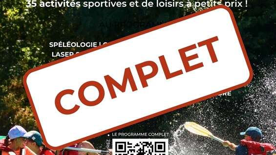 Été Actif - Spéléologie - Complet