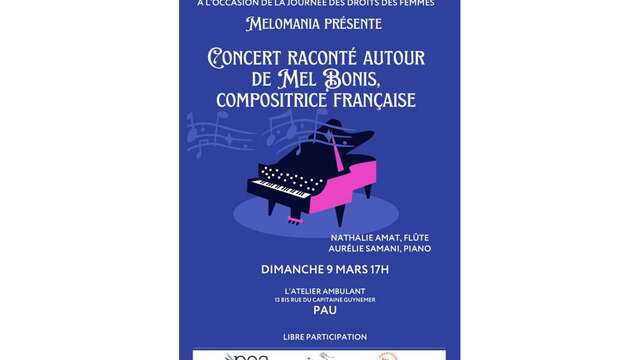 Concert raconté autour de Mel Bonis