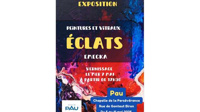 Exposition peintures et vitraux par Emecka