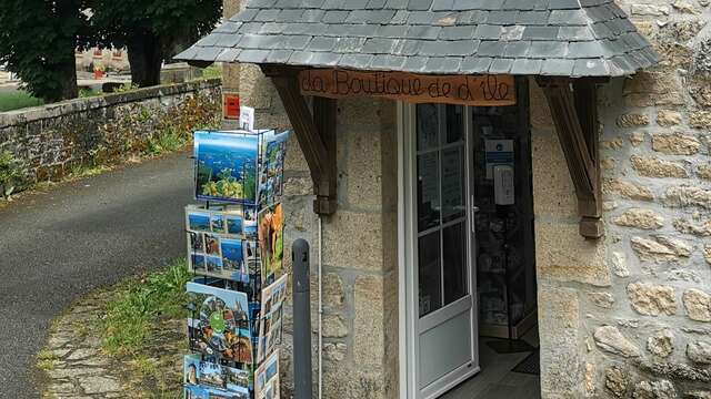 Boutique de produits régionaux de l'île de Vassivière