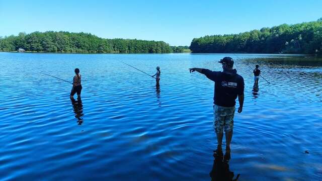 Séance d'initiation à la pêche pour les enfants - Lacustra