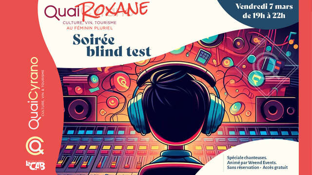 Quai Roxane . Soirée blind test