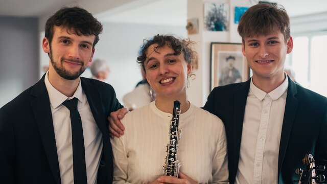 Concert Dialogues baroques : violon, hautbois, orgue par le Trio du Levant
