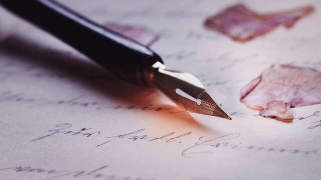 Château de Bonneval : Atelier de calligraphie